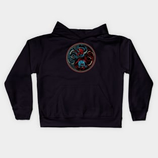 Snake Yin-Yang Kids Hoodie